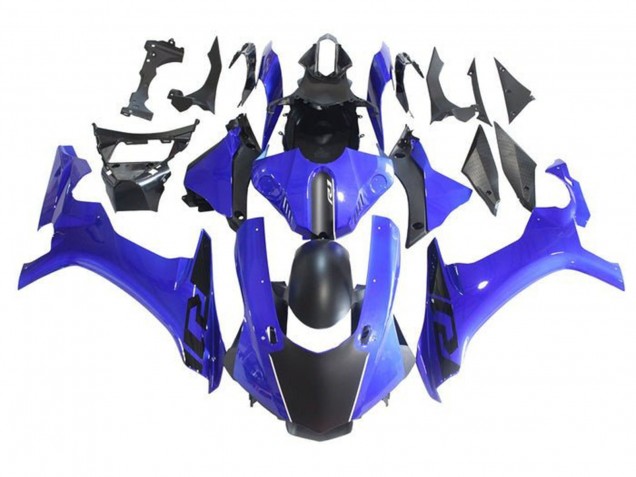 Purchase 2015-2019 Blue Matte Black Yamaha YZF 1000 R1 Motorcycle Fairings UK