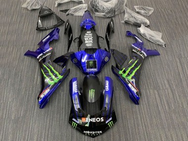Purchase 2015-2019 Blue Black Monster ENEOS Yamaha YZF 1000 R1 Motorcycle Fairings UK