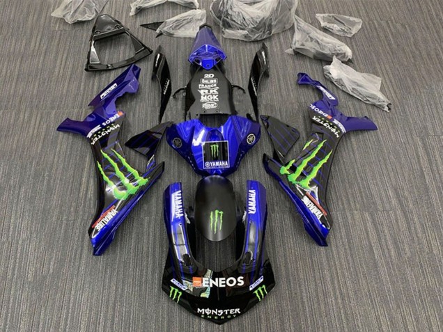 Purchase 2015-2019 Blue Black Monster ENEOS Yamaha YZF 1000 R1 Motorcycle Fairings UK
