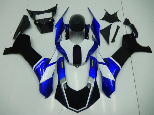 Purchase 2015-2019 Blue White Black Yamaha YZF 1000 R1 Motorcycle Fairings UK