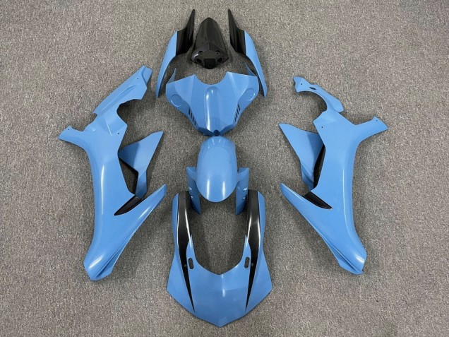 Purchase 2015-2019 Light Blue Glossy Black Yamaha YZF 1000 R1 Motorcycle Fairings UK