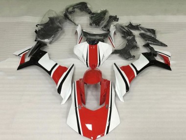 Purchase 2015-2019 White Red Black Yamaha YZF 1000 R1 Motorcycle Fairing UK