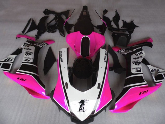 Purchase 2015-2019 Pink White Glossy Black Motul YSP Yamaha YZF 1000 R1 Motorcycle Fairings UK
