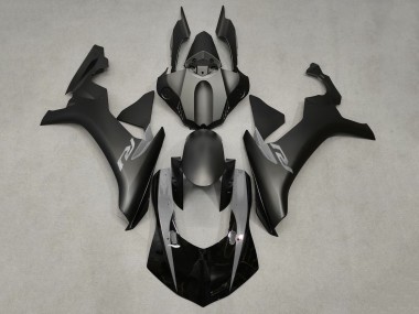 Purchase 2015-2019 Matte Black Glossy Black Yamaha YZF 1000 R1 Motorcycle Fairings UK