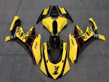 Purchase 2015-2019 Yellow Red Black Yamaha YZF 1000 R1 Motorcycle Fairings UK