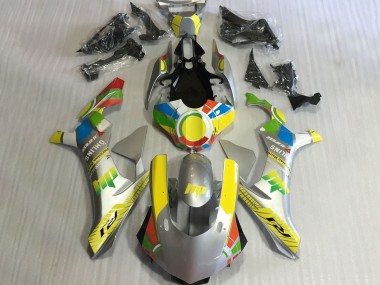 Purchase 2015-2019 Silver Yellow Blue Red Color Wheel Yamaha YZF 1000 R1 Motorcycle Fairings UK