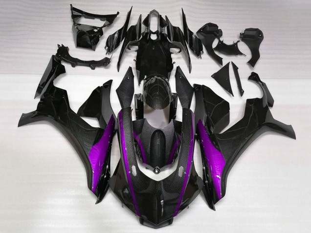 Purchase 2020-2025 Faux Carbon Fiber Purple Stripe Yamaha YZF 1000 R1 Motorcycle Fairings UK Purchase 2020-2025 Faux Carbon Fiber Purple Stripe Yamaha YZF 1000 R1 Motorcycle Fairings UK