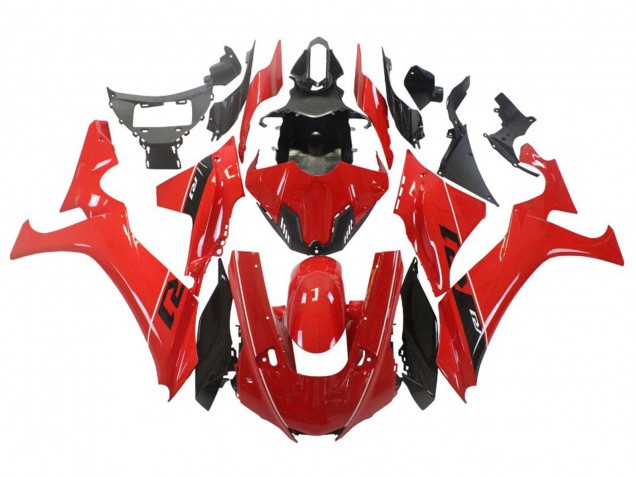Purchase 2020-2025 Red White Glossy Black Yamaha YZF 1000 R1 Motorcycle Fairing UK