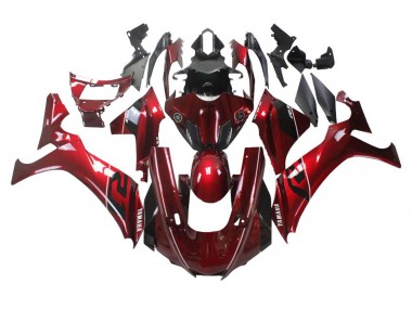 Purchase 2020-2025 Candy Red Black White Yamaha YZF 1000 R1 Motorcycle Fairings UK