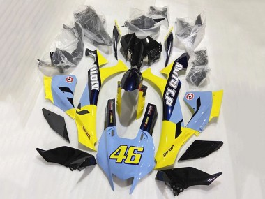Purchase 2020-2025 Blue Yellow Dark Blue Yamaha YZF 1000 R1 Motorcycle Fairings UK