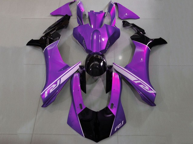 Purchase 2020-2025 Purple Silver Glossy Black Yamaha YZF 1000 R1 Motorcycle Fairings UK