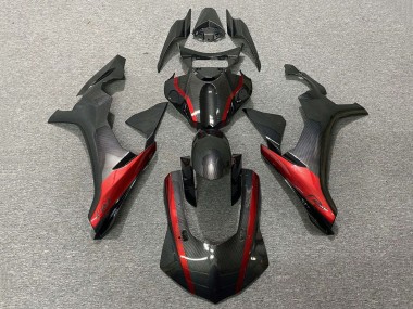 Purchase 2020-2025 Faux Carbon Fiber Red Yamaha YZF 1000 R1 Motorcycle Fairings UK