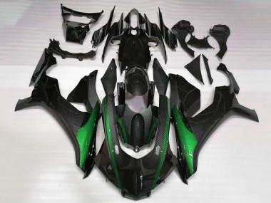 Purchase 2020-2025 Faux Carbon Fiber Green Yamaha YZF 1000 R1 Motorcycle Fairings UK
