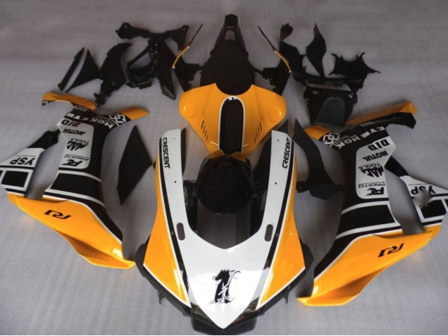 Purchase 2020-2025 Dark Yellow White Black Yamaha YZF 1000 R1 Motorcycle Fairings UK Purchase 2020-2025 Dark Yellow White Black Yamaha YZF 1000 R1 Motorcycle Fairings UK