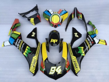Purchase 2020-2025 Black Yellow Color Wheel 94 Yamaha YZF 1000 R1 Motorcycle Fairings UK