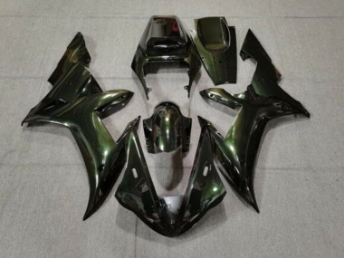 Purchase 2002-2003 Dark Green Chameleon Yamaha YZF 1000 R1 Motorcycle Fairings UK