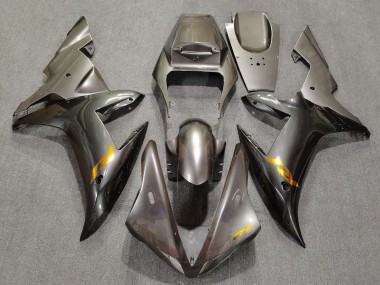 Purchase 2002-2003 Grey with Gold Decals Yamaha YZF 1000 R1 Motorcycle Fairings UK