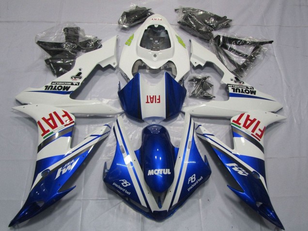 Purchase 2004-2006 White Blue Red Fiat Motul Yamaha YZF 1000 R1 Motorcycle Fairings UK