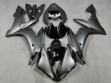 Purchase 2004-2006 Matte Silver Glossy Black Yamaha YZF 1000 R1 Motorcycle Fairings UK