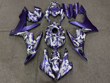Purchase 2004-2006 Purple White Grey Camouflage Yamaha YZF 1000 R1 Motorcycle Fairings UK