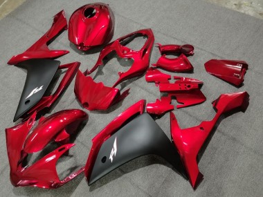 Purchase 2004-2006 Red Matte Black Yamaha YZF 1000 R1 Motorcycle Fairings UK