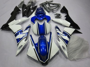 Purchase 2004-2006 White Blue Black Yamaha YZF 1000 R1 Motorcycle Fairing UK