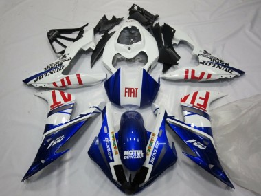 Purchase 2004-2006 White Blue Red Fiat Yamaha YZF 1000 R1 Motorcycle Fairings UK