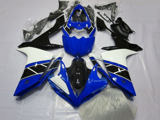 Purchase 2007-2008 Blue White Black Yamaha YZF 1000 R1 Bike Fairings UK