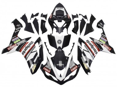 Purchase 2007-2008 White Red Black Volvo Fimer Yamalube Sterilgarda Yamaha YZF 1000 R1 Motorcycle Fairings UK