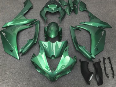 Purchase 2007-2008 Green Yamaha YZF 1000 R1 Motorcycle Fairings UK