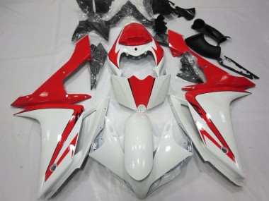 Purchase 2007-2008 White Red Yamaha YZF 1000 R1 Motorcycle Fairing UK