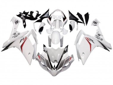Purchase 2007-2008 White Red Black Stripe Yamaha YZF 1000 R1 Motorcycle Fairing UK