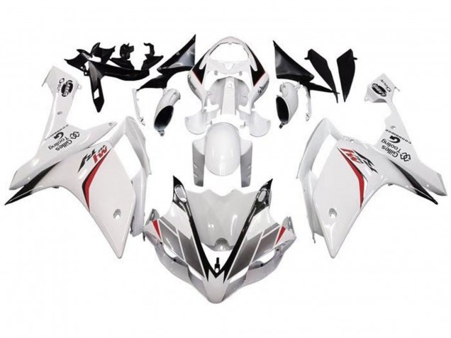 Purchase 2007-2008 White Red Black Stripe Yamaha YZF 1000 R1 Motorcycle Fairing UK
