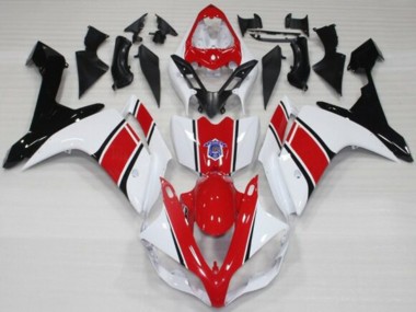 Purchase 2007-2008 White Red Black Yamaha YZF 1000 R1 Motorcycle Fairings UK