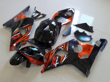 Purchase 2004-2005 Glossy Black Orange Suzuki GSXR 600 / GSXR 750 Motorcycle Fairings UK