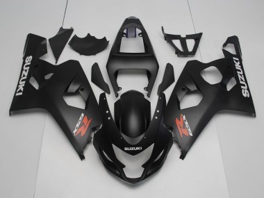 Purchase 2004-2005 Matte Black Red White Suzuki GSXR 600 / GSXR 750 Motorcycle Fairings UK