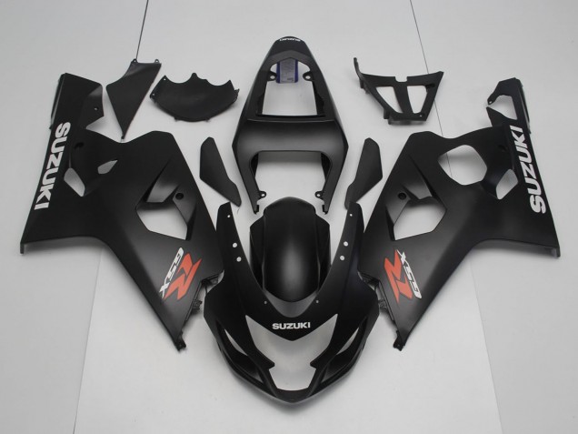 Purchase 2004-2005 Matte Black Red White Suzuki GSXR 600 / GSXR 750 Motorcycle Fairings UK