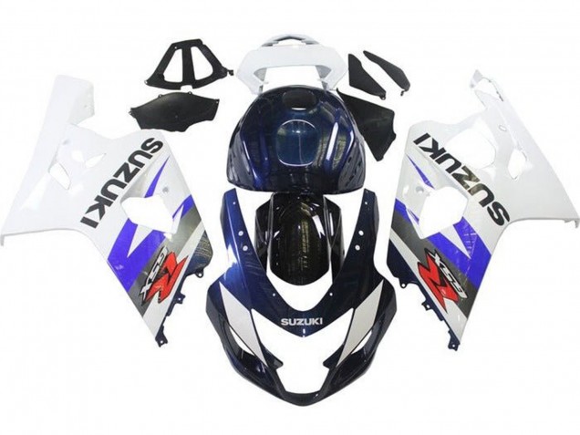 Purchase 2004-2005 White Blue Black Red Suzuki GSXR 600 / GSXR 750 Motorcycle Fairings UK