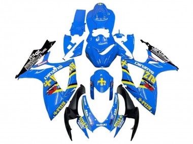 Purchase 2006-2007 Blue Yellow Black Rizla Suzuki GSXR 600 / GSXR 750 Motorcycle Fairings UK