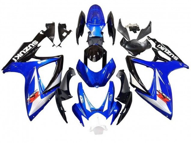 Purchase 2006-2007 Blue White Black Red Suzuki GSXR 600 / GSXR 750 Motorcycle Fairings UK