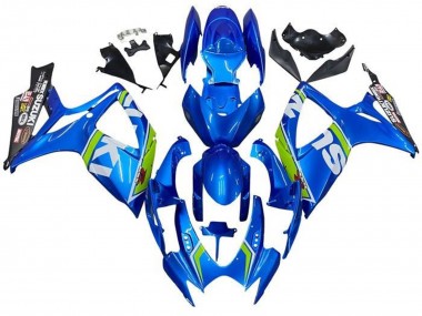 Purchase 2006-2007 Blue White Green Black Suzuki GSXR 600 / GSXR 750 Motorcycle Fairings UK