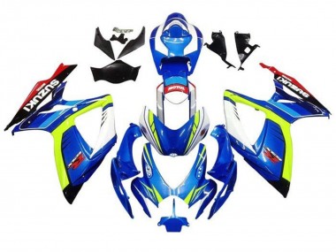 Purchase 2006-2007 Blue Yellow White Red Suzuki GSXR 600 / GSXR 750 Motorcycle Fairings UK
