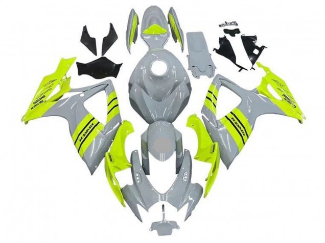 Purchase 2006-2007 Grey Neon Yellow Suzuki GSXR 600 / GSXR 750 Motorcycle Fairings UK