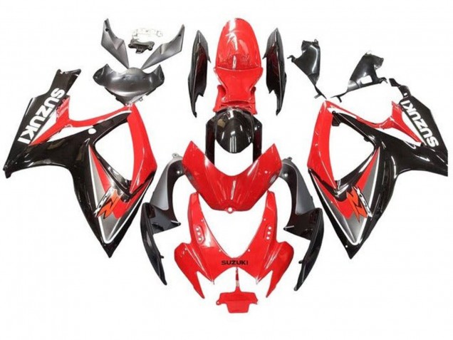 Purchase 2006-2007 Red Grey Glossy Black Suzuki GSXR 600 / GSXR 750 Motorcycle Fairings UK