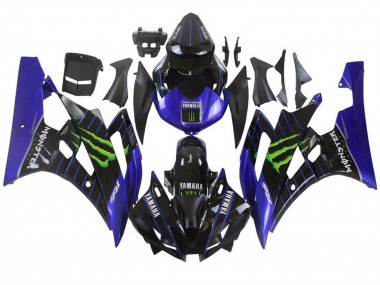 Purchase 2006-2007 Blue Black Green Monster Yamaha YZF R6 Motorcycle Fairings UK
