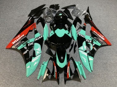 Purchase 2006-2007 Light Green Red Black Petronas Motul Yamaha YZF R6 Motorcycle Fairings UK