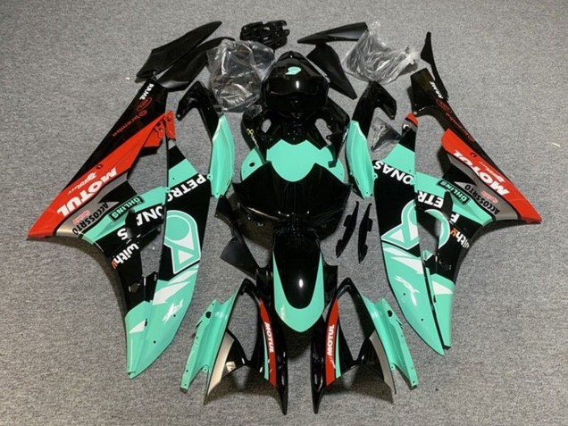 Purchase 2006-2007 Light Green Red Black Petronas Motul Yamaha YZF R6 Motorcycle Fairings UK