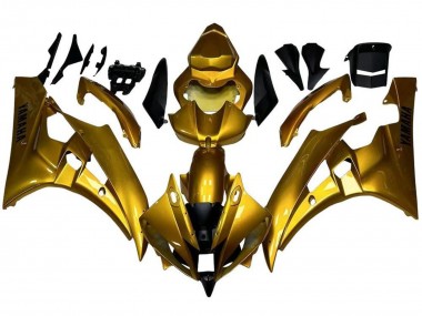 Purchase 2006-2007 Gold Yamaha YZF R6 Motorcycle Fairings UK