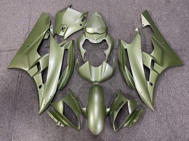 Purchase 2006-2007 Olive Green Yamaha YZF R6 Motorcycle Fairings UK