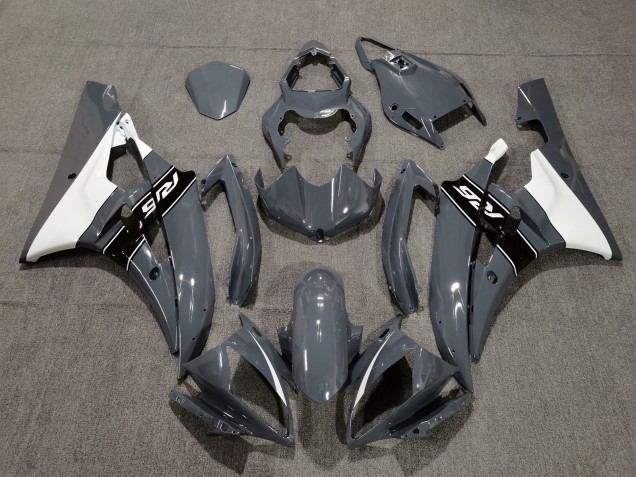 Purchase 2006-2007 Nardo Grey White Black Yamaha YZF R6 Motorcycle Fairings UK